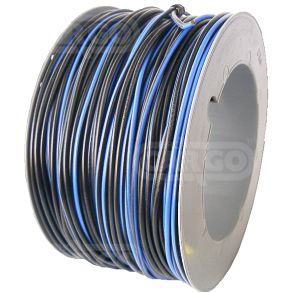 AUTOLEDNING 1X1.5 - SORT / BL - 1 M