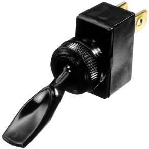 Fjederkontakt 12V-24V - Universal Vippekontakt 20 Amp.