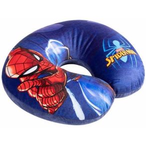 Nakkepude Stof Lux - Spiderman Rejsepude - B. 27 x L. 23 cm