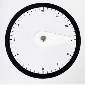 P-Skive Rund - Selvkl�bende - Neutral 100 mm