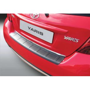 Bumper Protector - TOYOTA YARIS/VITZ 3/5DR 8.2014>3.2017 RIBBED - REARGUARD