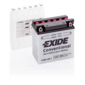 Startbatteri MC - Exide 12N9-4B-1 - 12V (9ah)