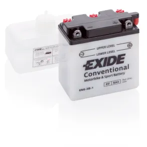Startbatteri MC - Exide 6N6-3B-1 - 6V (6ah)