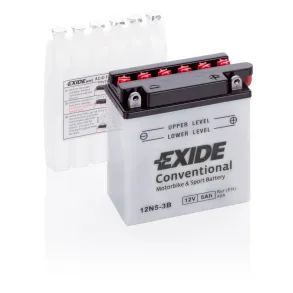 Startbatteri MC - Exide 12N5-3B - 12V (5ah)