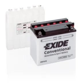 Startbatteri MC - Exide EB16-B - 12V (19ah)