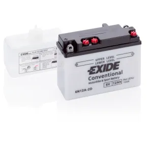 Startbatteri MC - Exide MC 6N12A-2D - 6V (12ah)