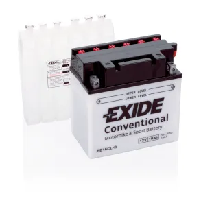 Startbatteri MC - Exide EB16CL-B - 12V (19ah)