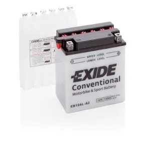Startbatteri MC - Exide EB12AL-A2 - 12V (12ah)