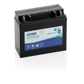 Startbatteri MC - Exide AGM12-18 - 12V (18ah)