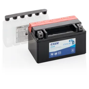 Startbatteri MC - Exide ETX7A-BS - 12V (6ah)