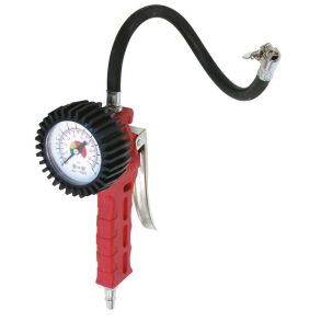 Dktrykspistol Professionel - Letvgtsmodel Med Stort Manometer - 12 BAR / 174PSI