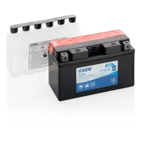 Startbatteri MC - Exide ET7B-BS - 12V (6,5ah)