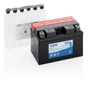 Startbatteri MC - Exide ET12A-BS - 12V (10ah)