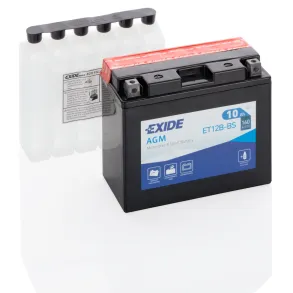 Startbatteri MC - Exide ET12B-BS - 12V (10ah)