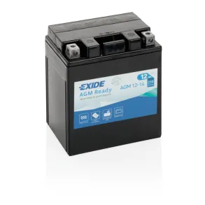 Startbatteri MC - Exide AGM12-14 - 12V (12ah)