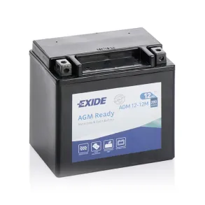 Startbatteri MC - Exide AGM12-12M - 12V (12ah)
