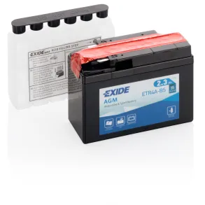 Startbatteri MC - Exide YTR4A-BS 12V (2,3ah)