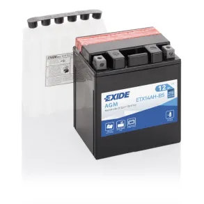 Startbatteri MC - Exide ETX14AH-BS - 12V (12ah)