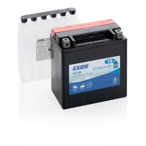 Startbatteri MC - Exide ETX20CH-BS - 12V (18ah)
