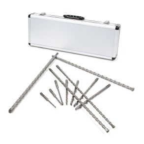 Spiralborst til beton - 11 dele - Robust Kulstofstl