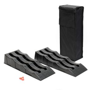 Niveaukiler/opkrselsramper 3 niveauer - Belastning maks. 3 Ton - Kraftig plast 2 stk