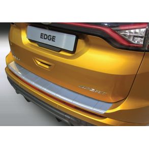 Bumper Protector - FORD EDGE 6.2016> RIBBED - REARGUARD