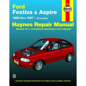 Reparationsbog Haynes - Ford Festiva (1988-1993) & Ford Aspire (1994-1997)