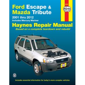 Reparationsbog Haynes - Ford Escape & Mazda Tribute (2001-2017)