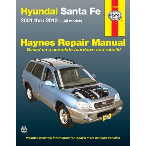 Reparationsbog Haynes - Hyundai Sante Fe (2001-2012)