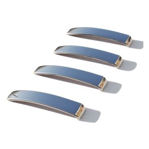 Chrom Drhndtag Cover i Rustfri Stl - Fiat Doblo II 2010-2014