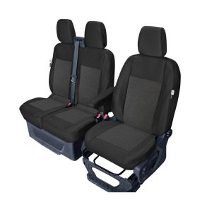 Skrddersyet sdeovertrk 2+1 - Ford Transit Custom rg. 2012-2023