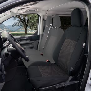 Skrddersyet sdeovertrk Enkeltsde - Ford Transit Custom II / Turneo Custom II / VW T7 rg. 2024->