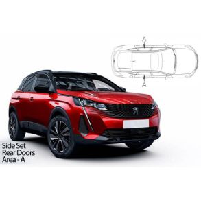 Solgardiner UV - Car Shades - Peugeot 3008 5-Drs 2016-> (Kun til sideruder)