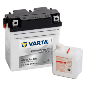 VARTA FUNSTART- MOTORCYKEL / SCOOTER BATTERI - 6V 12AH
