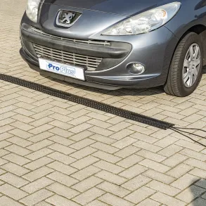 Kabelbeskyttelses rampe ABS Plast Sort - Kabelbro Universal 1 meter - 1 stk