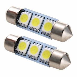 LED Pinol Bl� - Jacky Autosport - C5W 12V (2 stk)