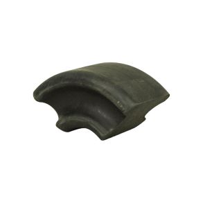 Fjeder Mellemlg Stor - Spiralfjeder Gummiklods Buet 35 mm - Antal 1 stk.