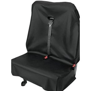 Vrkstedsbetrk Dobbeltsde (Passagersdet) - Kraftig Nappa Sort