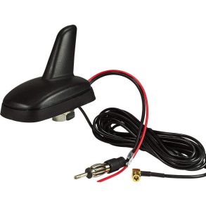Tagantenne Hajfinne GPS & AM/FM 12V - Med Integreret Forstrker - SMB & DIN Stik