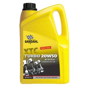 Motorolie - Bardahl XTC 20W-50 Turbo - 1 & 5 liter