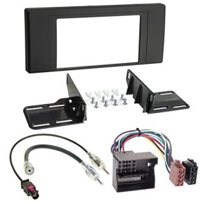 2-DIN Radioramme - M. Strmstik/Antennestik - BMW X5 E53 rg. 2000-2006