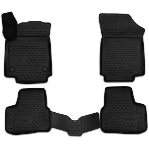 Gummimtte st med kant - SEAT Mii / SKODA Citigo / VW UP 2011->