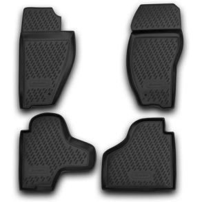 Gummimtte st med kant - JEEP Cherokee 2007-2012 4 stk.