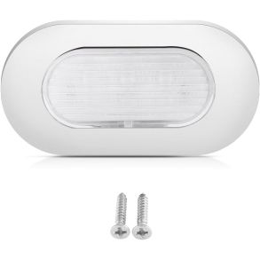Marine lampe LED 12V - Rustfri stl - 73x38x10 mm (1 stk)