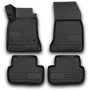 Rubber mat set with edge - MERCEDES-BENZ GLA-Class 2014->