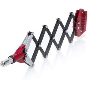 Popnittetang / Blindnittetang Langtrkkende - BGS Diy 398 Inkl. 5x Mundstykker - Str.  3,2-6,4 mm