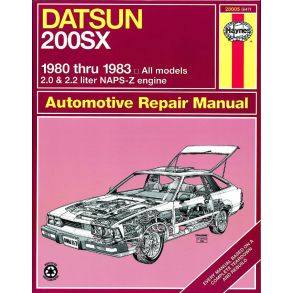 Reparationsbog Haynes - Datsun 200SX (1980 - 83)