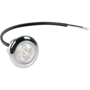 Markeringslygte Hvid SMD LED - 12-24V - Universal 1 Stk