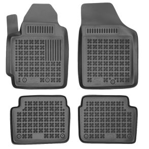 Rubber mat set with edge - Hyundai i10 2007-2014
