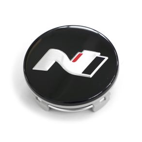 Centerkapsel Original - Hyundai - Sort 60/55 mm - 1 stk.